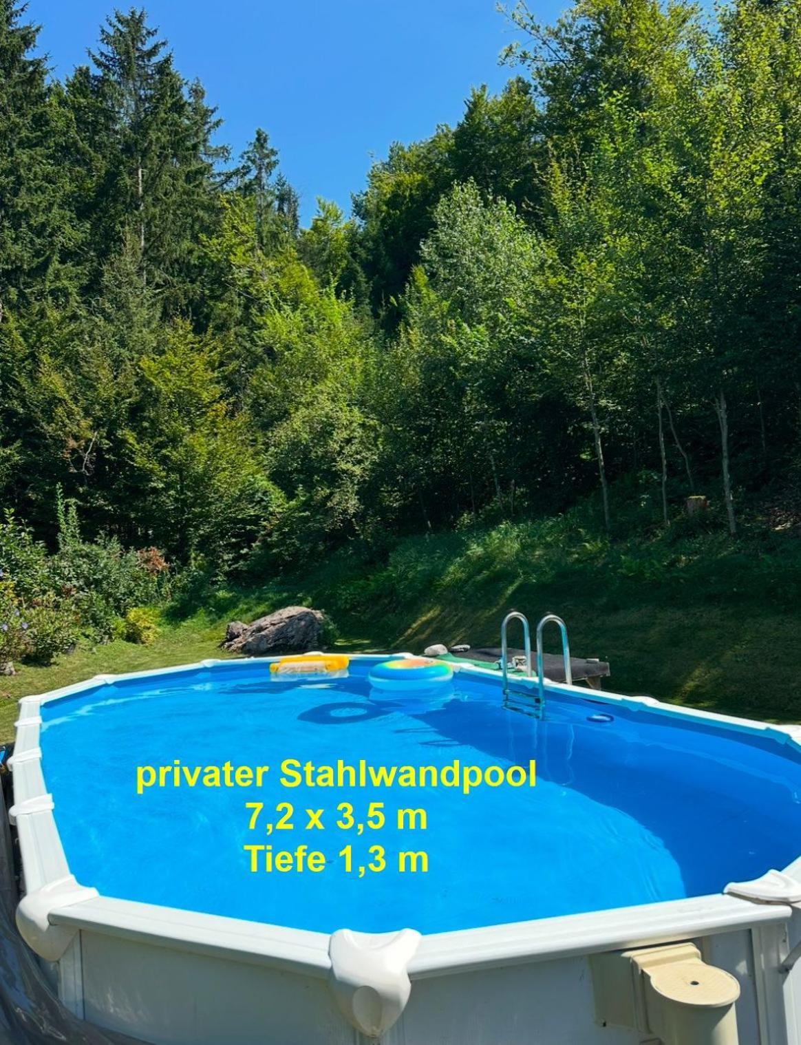 Ferienwohnung Waldblick, Faaker See Oberaichwald  Luaran gambar